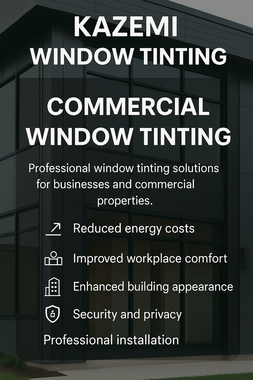 Commercial Window Tinting