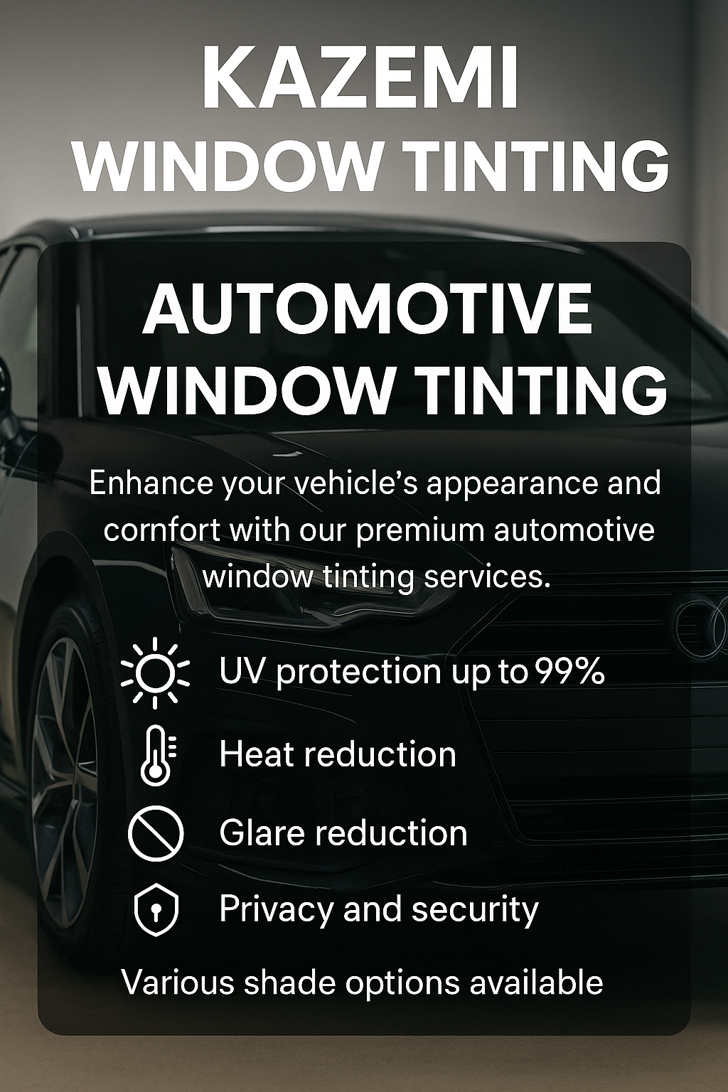 Automotive Window Tinting